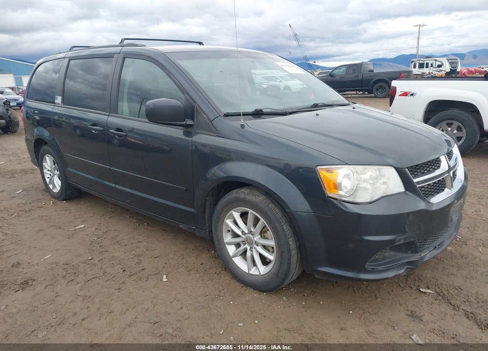 2014 DODGE GRAND CARAVAN SXT VIN: 2C4RDGCG0ER390477
