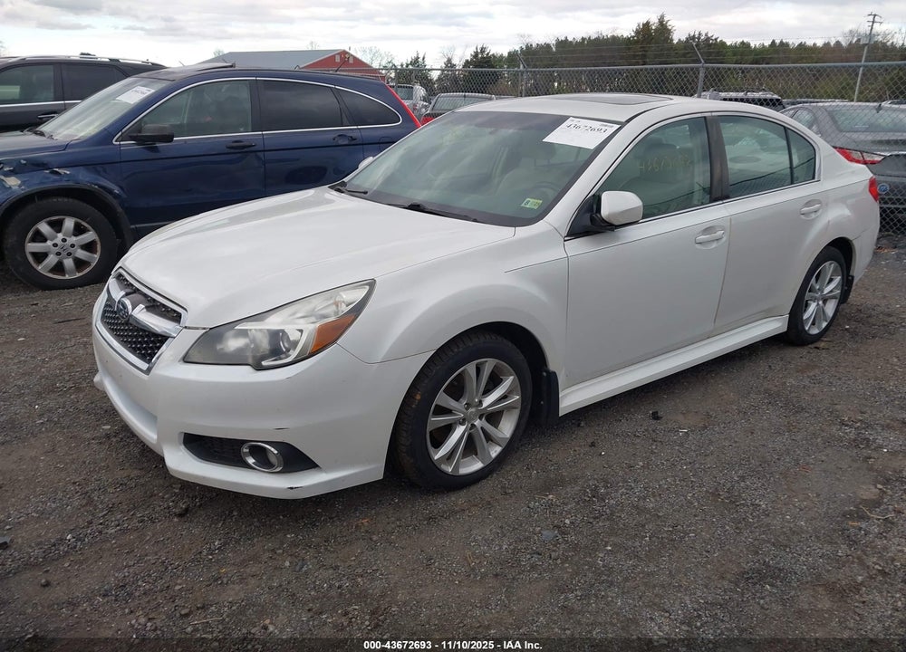2013 SUBARU LEGACY VIN: 4S3BMBK62D3023178