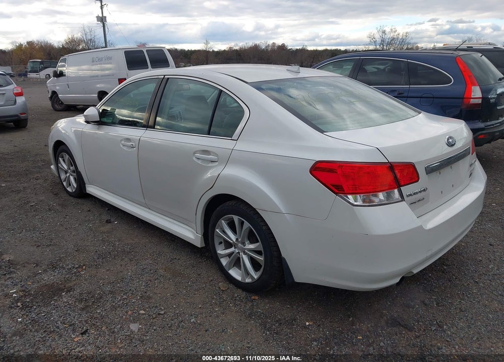 2013 SUBARU LEGACY VIN: 4S3BMBK62D3023178