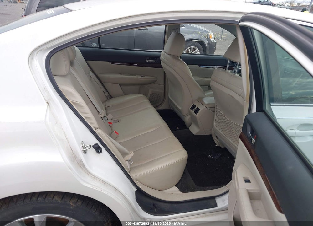 2013 SUBARU LEGACY VIN: 4S3BMBK62D3023178