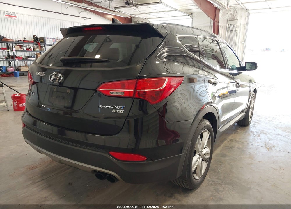 2013 HYUNDAI SANTA FE VIN: 5XYZUDLA6DG121560