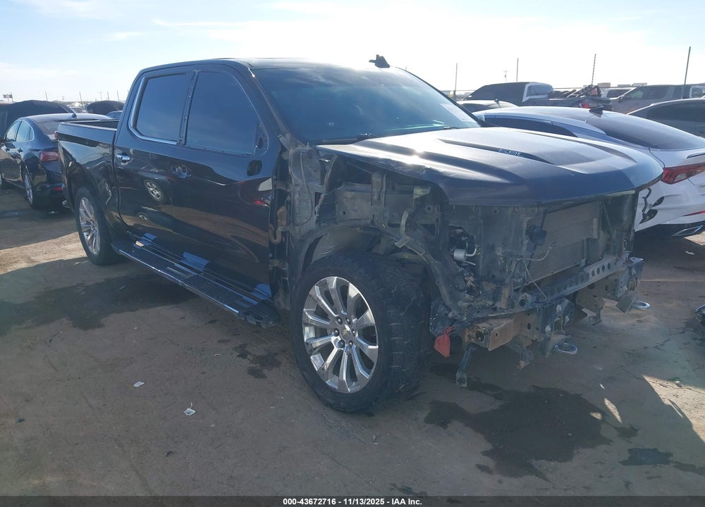 2019 CHEVROLET SILVERADO 1500 HIGH COUNTRY VIN: 3GCUYHEL1KG127480