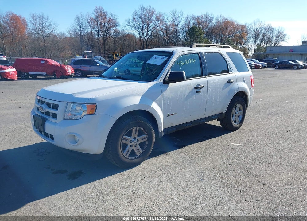 2011 FORD ESCAPE HYBRID VIN: 1FMCU5K34BKA69461