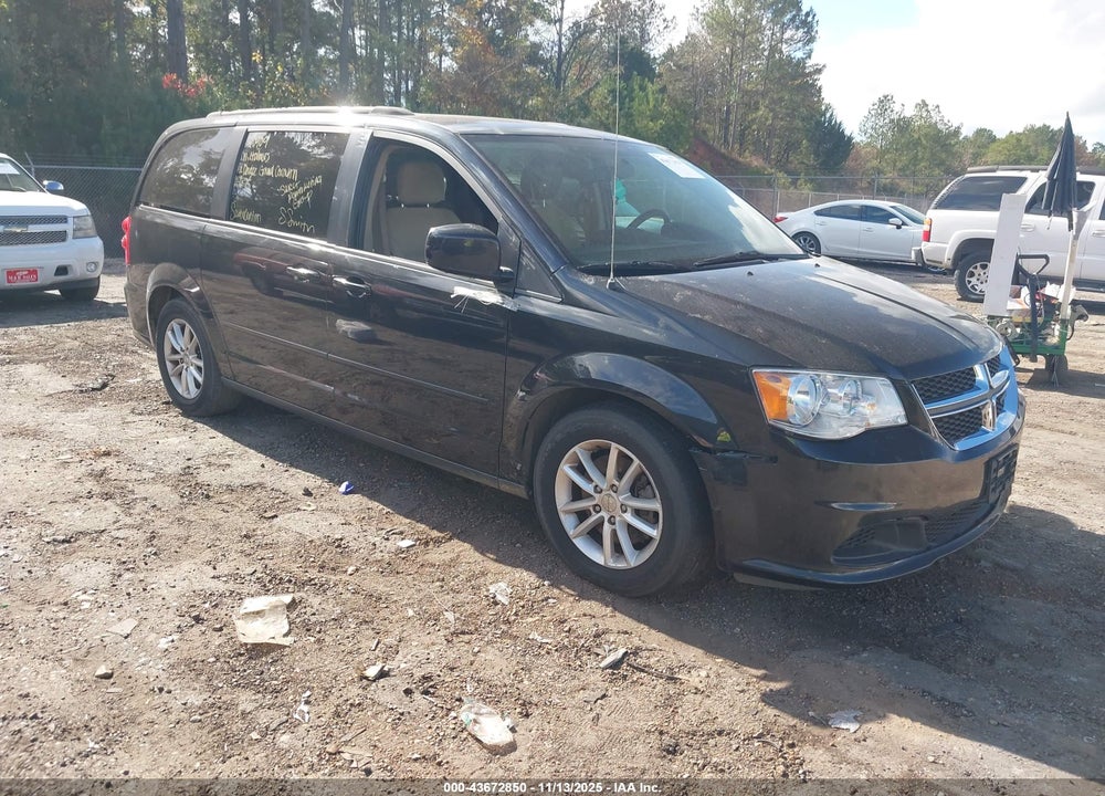 2016 DODGE GRAND CARAVAN SXT VIN: 2C4RDGCG3GR360909