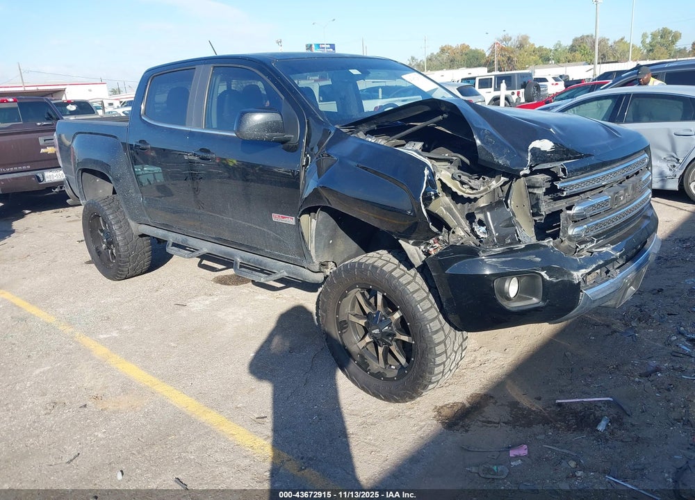 2016 GMC CANYON SLE VIN: 1GTG6CE30G1138594