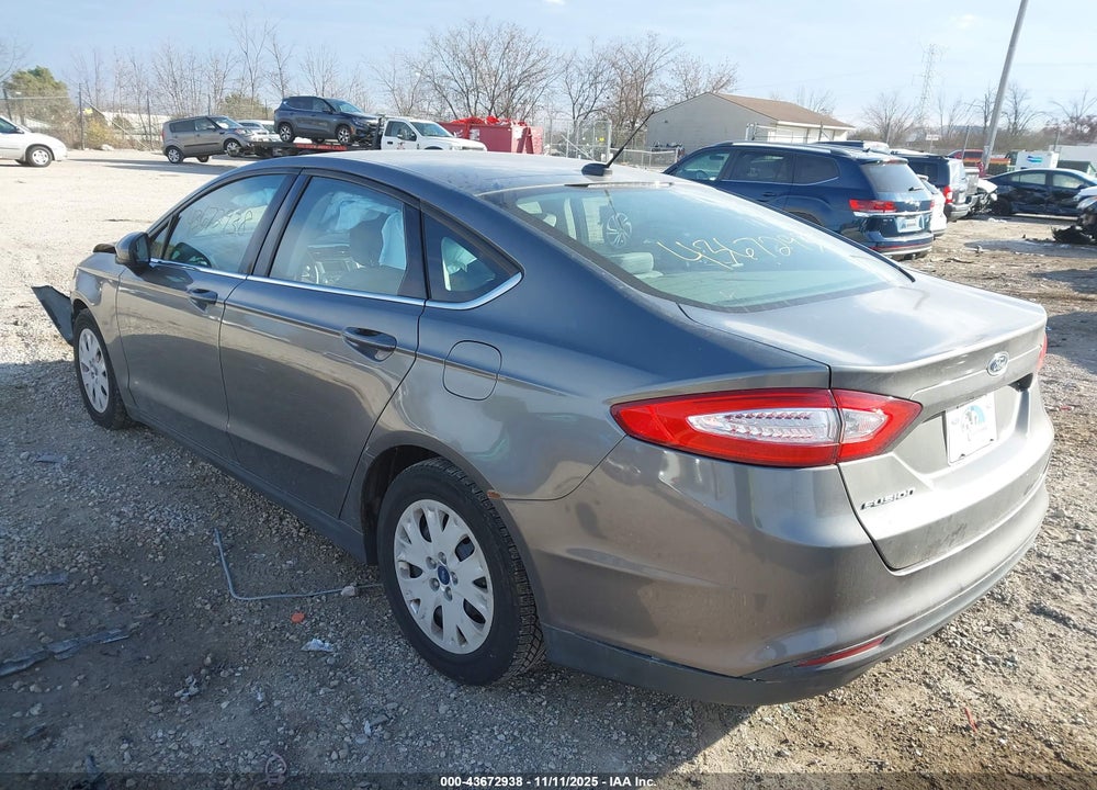 2014 FORD FUSION VIN: 3FA6P0G7XER108275