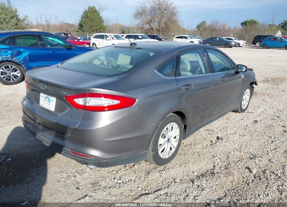 2014 FORD FUSION VIN: 3FA6P0G7XER108275