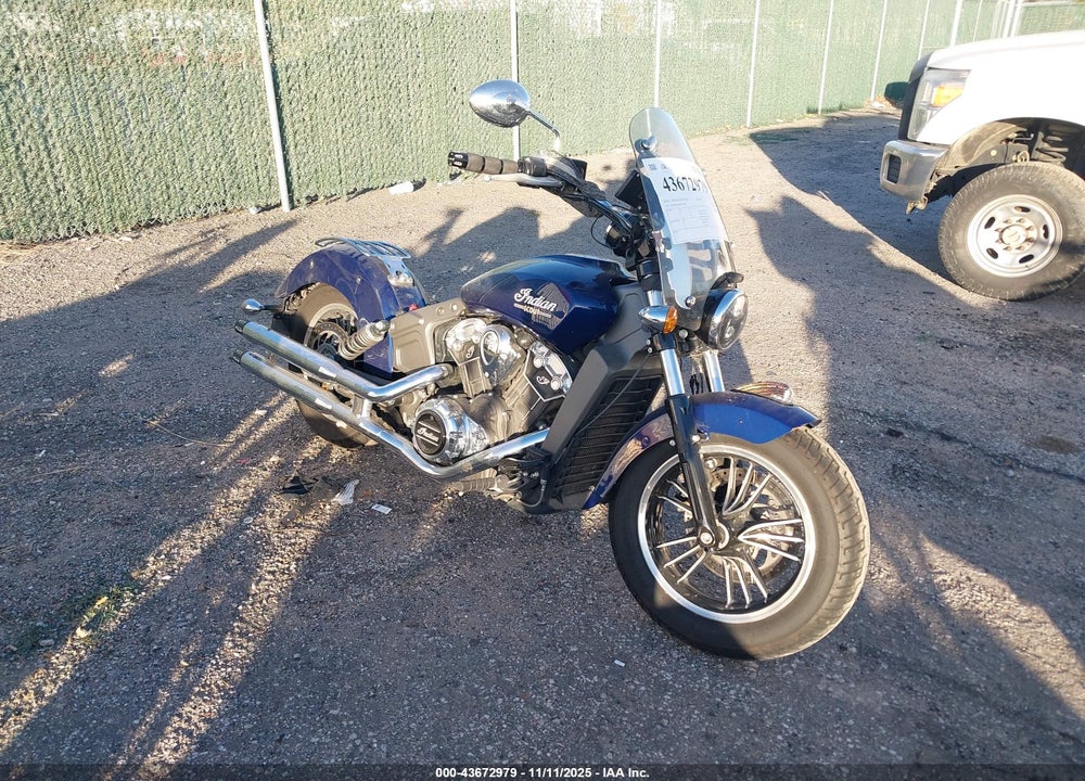 2019 INDIAN MOTORCYCLE CO. SCOUT ABS VIN: 56KMSA009K3148984