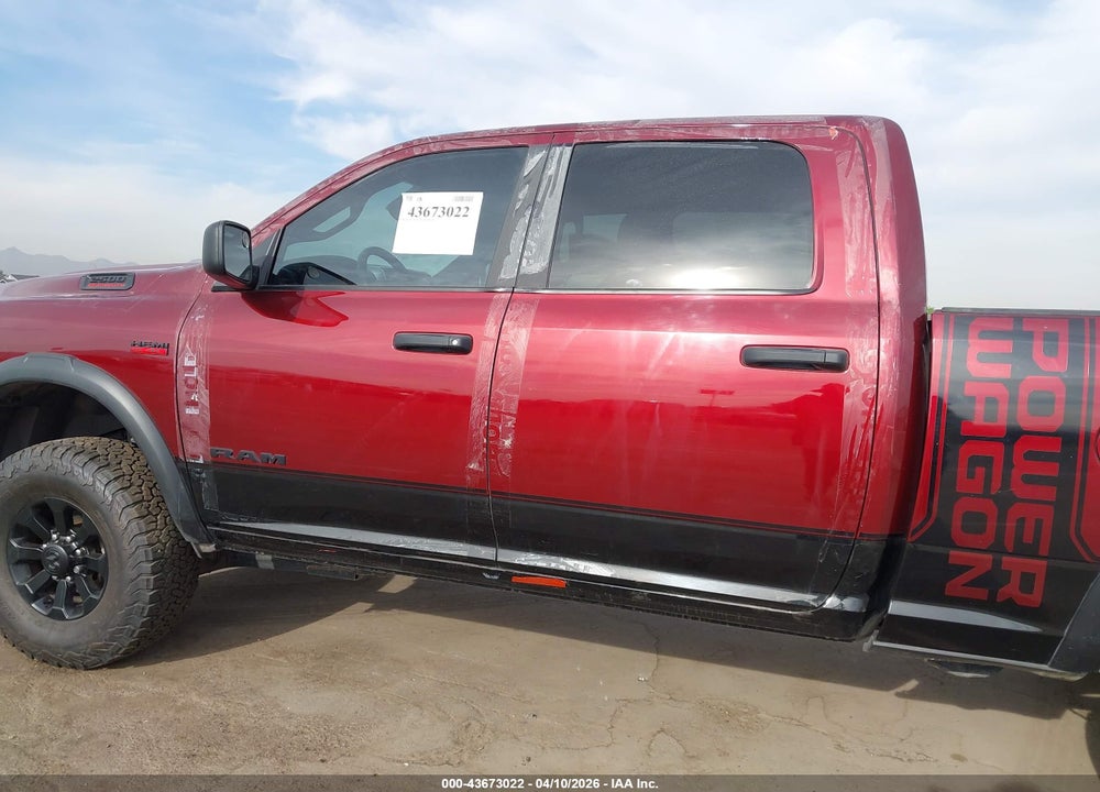 2022 RAM 2500 POWER WAGON  4X4 6'4 BOX VIN: 3C6TR5EJ5NG417626