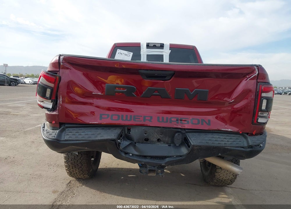 2022 RAM 2500 POWER WAGON  4X4 6'4 BOX VIN: 3C6TR5EJ5NG417626