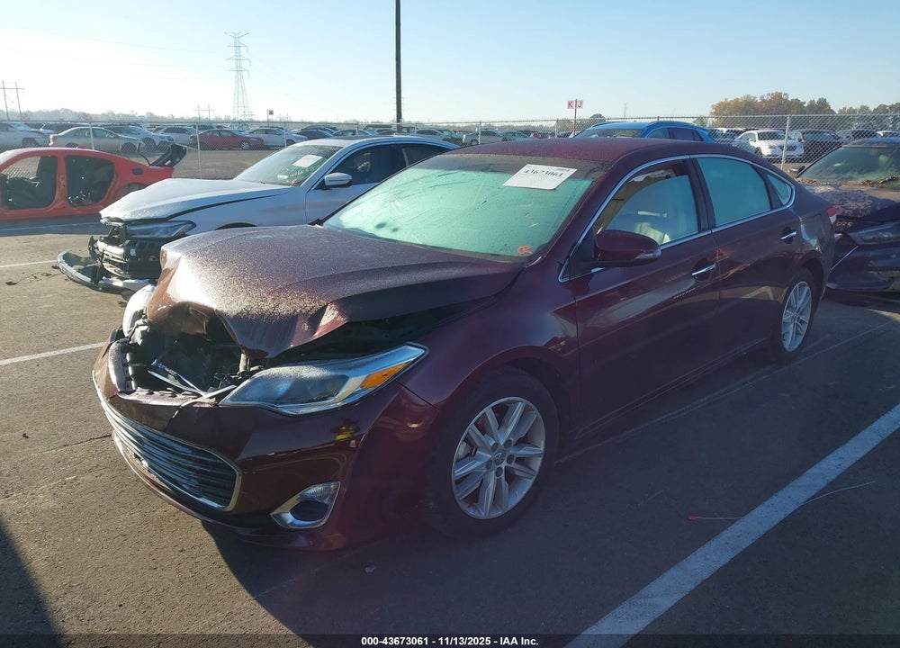2015 TOYOTA AVALON XLE VIN: 4T1BK1EB5FU191026