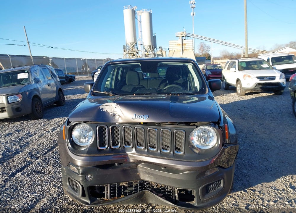 2018 JEEP RENEGADE SPORT 4X4 VIN: ZACCJBAB2JPJ36029
