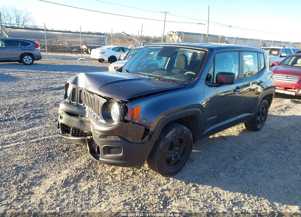 2018 JEEP RENEGADE SPORT 4X4 VIN: ZACCJBAB2JPJ36029