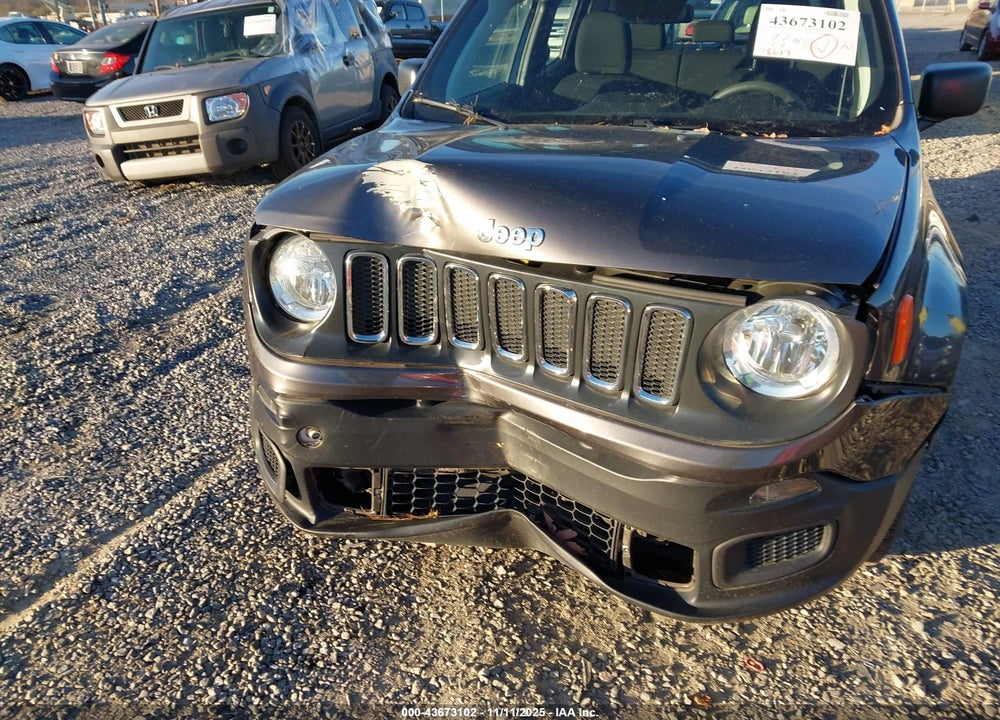 2018 JEEP RENEGADE SPORT 4X4 VIN: ZACCJBAB2JPJ36029