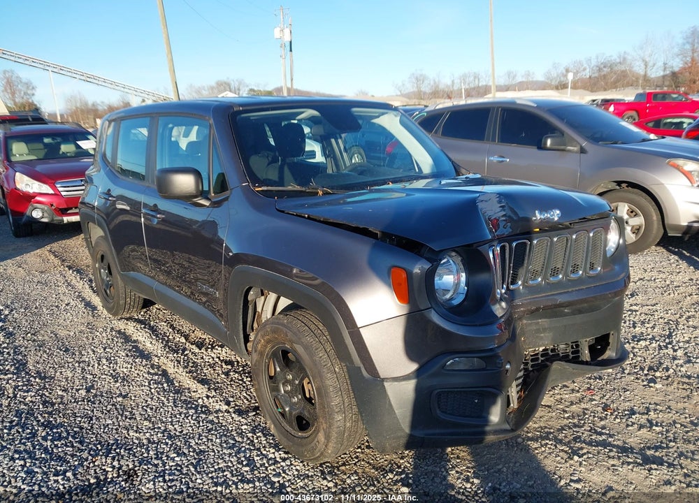 2018 JEEP RENEGADE SPORT 4X4 VIN: ZACCJBAB2JPJ36029