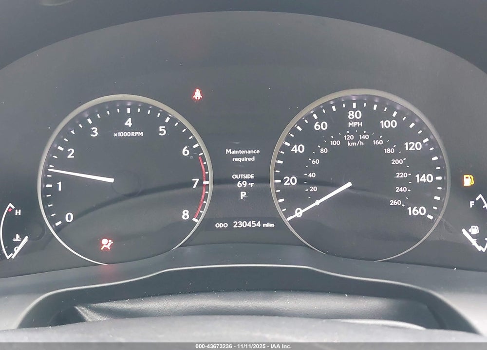 2013 LEXUS ES 350 VIN: JTHBK1GG5D2047013