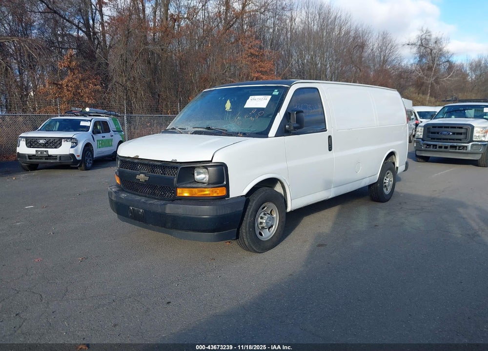 2017 CHEVROLET EXPRESS 2500 WORK VAN VIN: 1GCWGAFF6H1116784