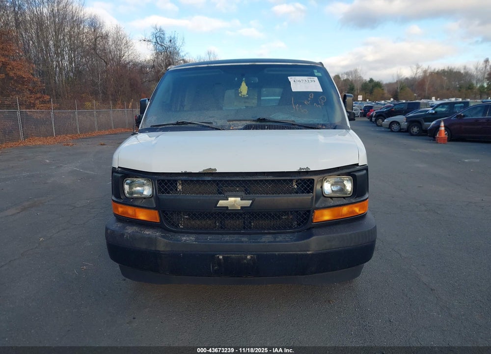 2017 CHEVROLET EXPRESS 2500 WORK VAN VIN: 1GCWGAFF6H1116784