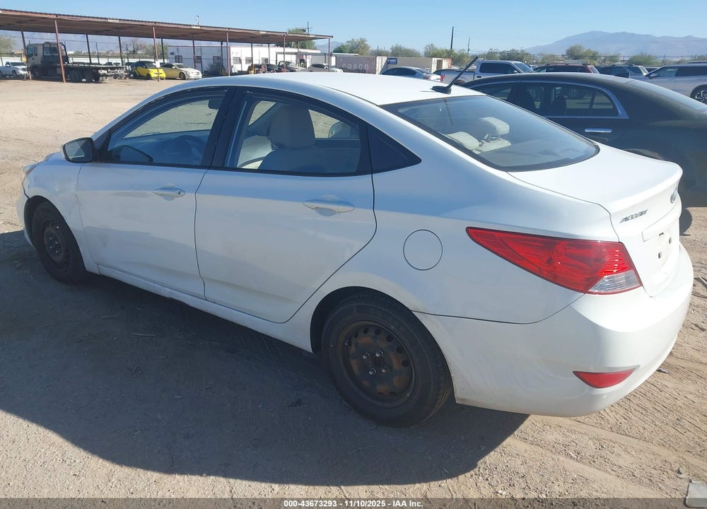2013 HYUNDAI ACCENT GLS VIN: KMHCT4AE9DU480880