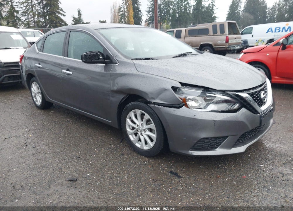 2019 NISSAN SENTRA SV VIN: 3N1AB7AP6KY374370