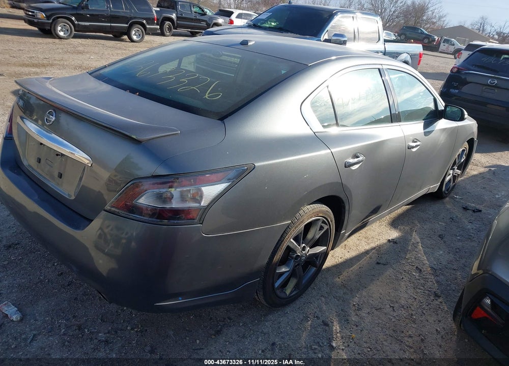 2014 NISSAN MAXIMA 3.5 SV VIN: 1N4AA5AP1EC440718