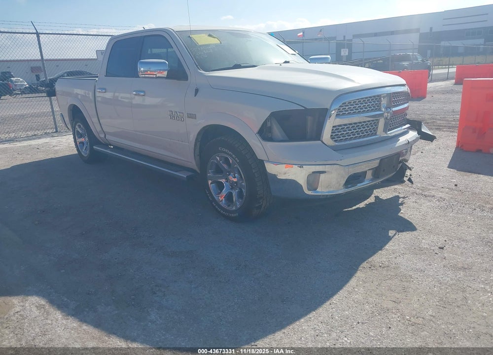 2016 RAM 1500 LAIE VIN: 1C6RR6NT6GS306368