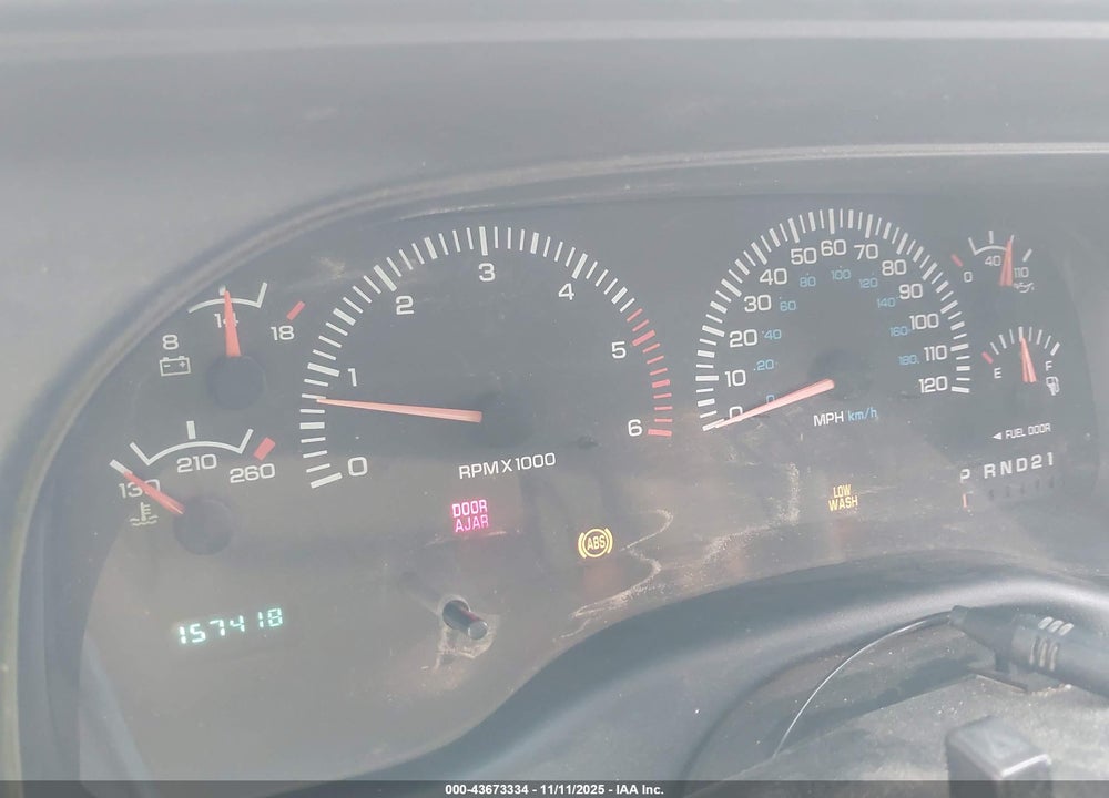 1999 DODGE DURANGO VIN: 1B4HS28Z2XF671119