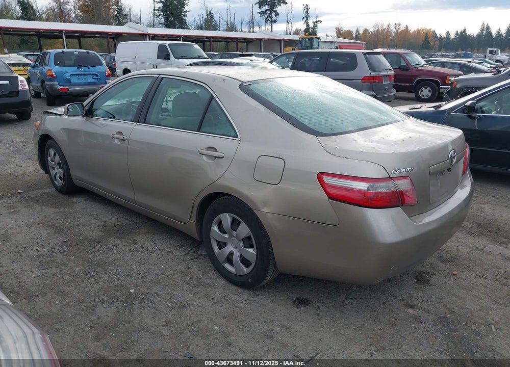 2007 TOYOTA CAMRY LE VIN: 4T1BE46K57U625812