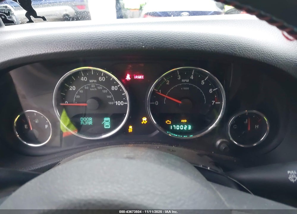 2012 JEEP WRANGLER UNLIMITED SPORT VIN: 1C4BJWDG8CL275182