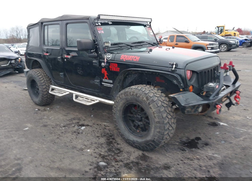 2012 JEEP WRANGLER UNLIMITED SPORT VIN: 1C4BJWDG8CL275182