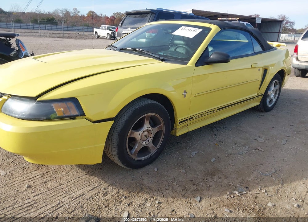 2003 FORD MUSTANG VIN: 1FAFP44433F383417