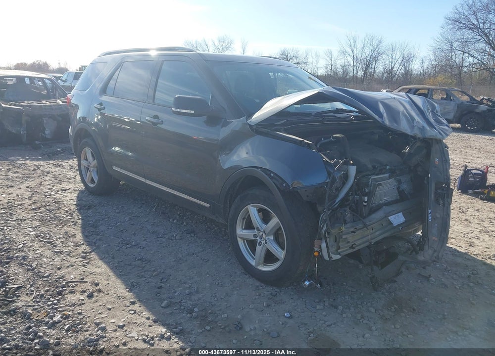2017 FORD EXPLORER XLT VIN: 1FM5K8D82HGD10812