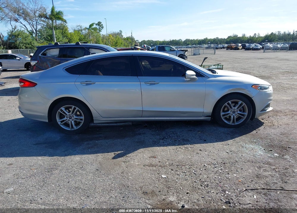 2018 FORD FUSION SE VIN: 3FA6P0HD0JR237298
