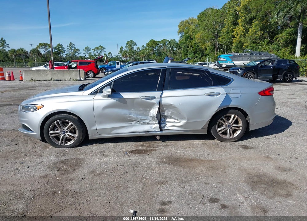 2018 FORD FUSION SE VIN: 3FA6P0HD0JR237298