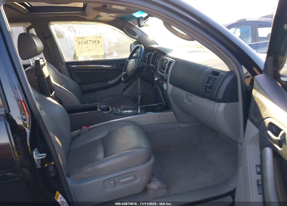 2008 TOYOTA 4RUNNER LIMITED V6 VIN: JTEBU17R88K031452