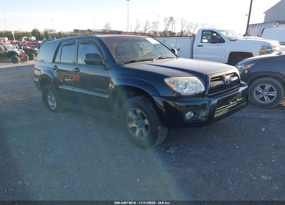 2008 TOYOTA 4RUNNER LIMITED V6 VIN: JTEBU17R88K031452