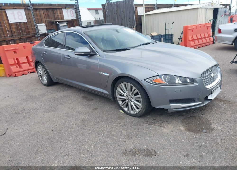2012 JAGUAR XF PORTFOLIO VIN: SAJWA0HB6CLS23242