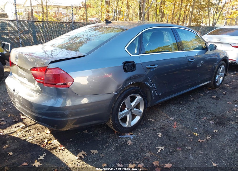 2015 VOLKSWAGEN PASSAT 1.8T LIMITED EDITION VIN: 1VWAT7A39FC111714