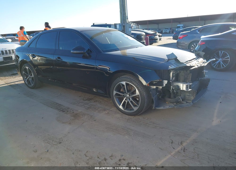 2019 AUDI A4 40 PREMIUM VIN: WAUGMAF46KN022235