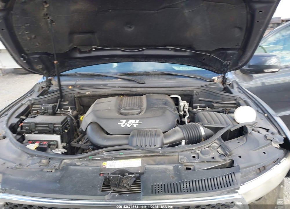 2012 DODGE DURANGO CREW VIN: 1C4RDHDG5CC336201