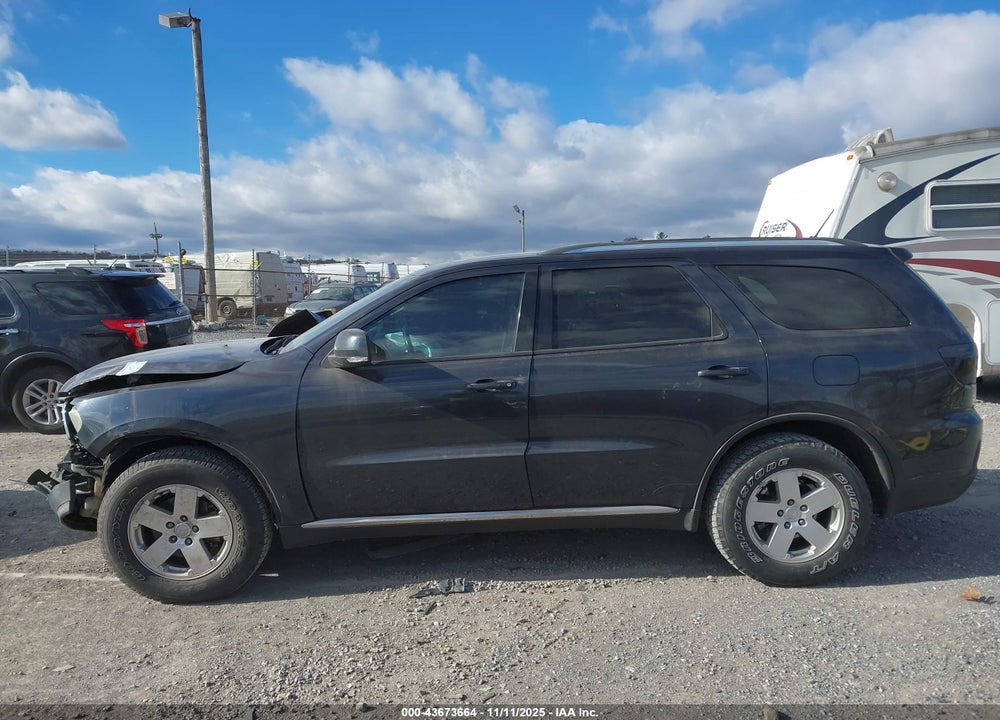 2012 DODGE DURANGO CREW VIN: 1C4RDHDG5CC336201