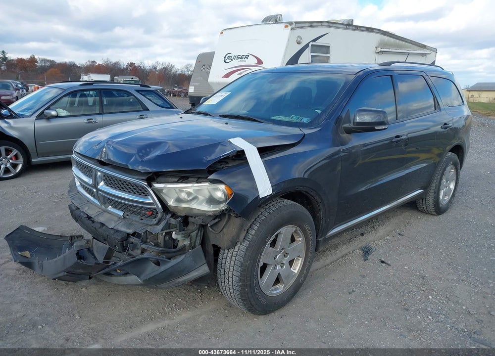 2012 DODGE DURANGO CREW VIN: 1C4RDHDG5CC336201