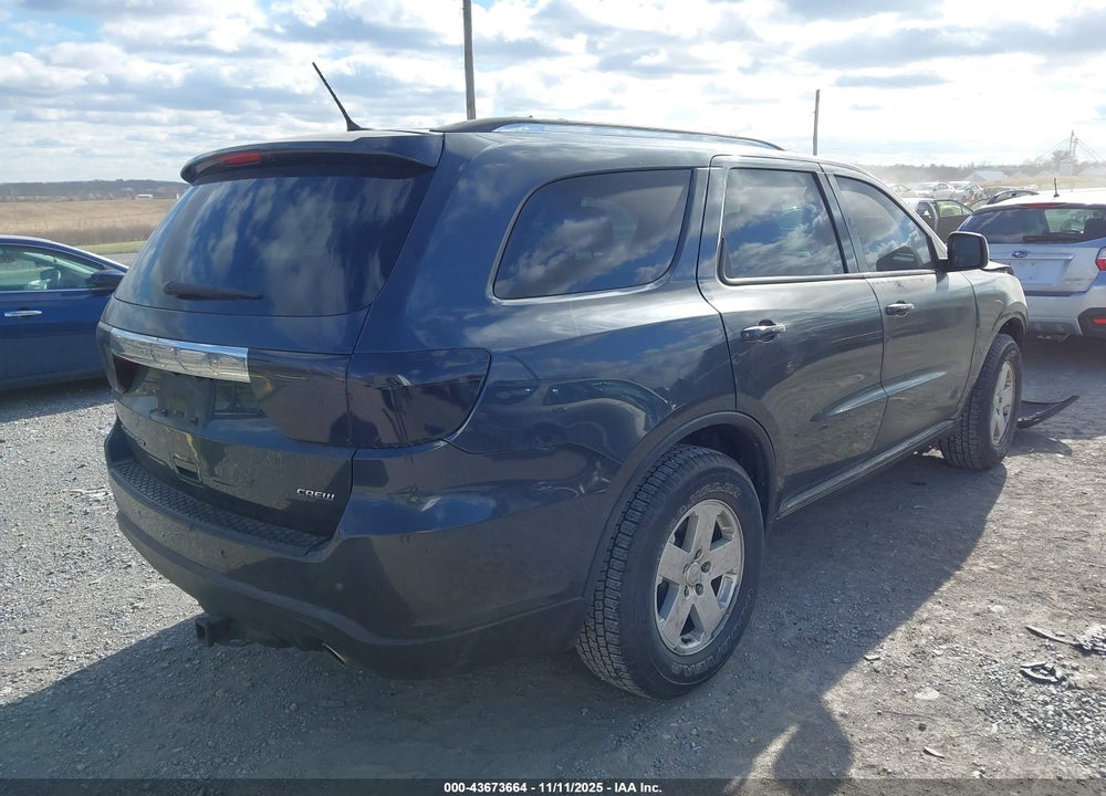 2012 DODGE DURANGO CREW VIN: 1C4RDHDG5CC336201