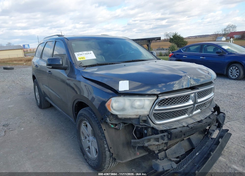 2012 DODGE DURANGO CREW VIN: 1C4RDHDG5CC336201