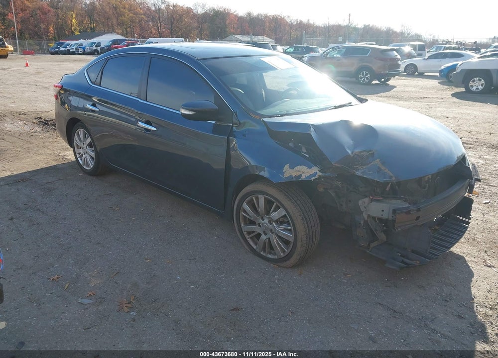 2013 NISSAN SENTRA SL VIN: 3N1AB7AP6DL651308