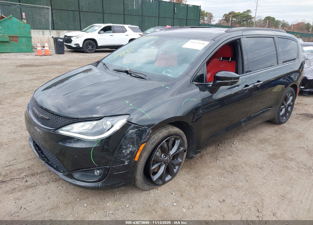 2020 CHRYSLER PACIFICA RED S EDITION VIN: 2C4RC1GG2LR139502