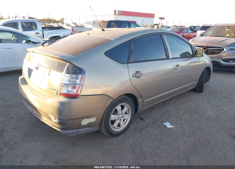 2005 TOYOTA PRIUS VIN: JTDKB20U253116663