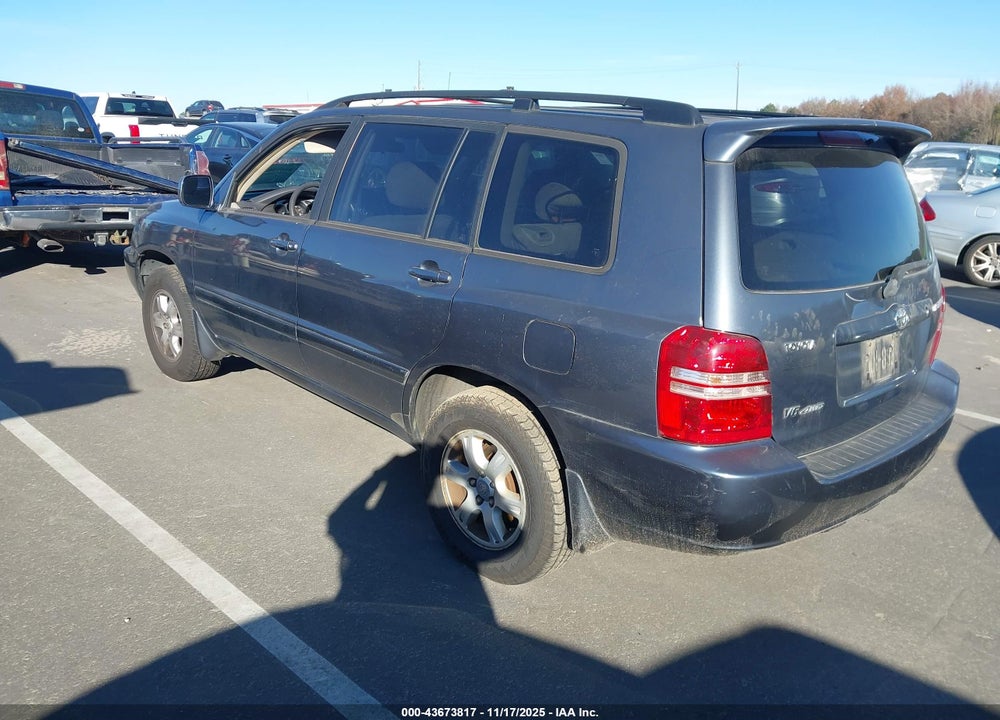 2002 TOYOTA HIGHLANDER V6 VIN: JTEHF21A420066568