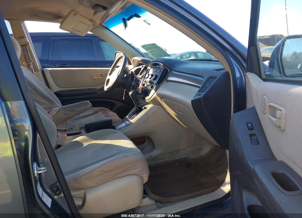 2002 TOYOTA HIGHLANDER V6 VIN: JTEHF21A420066568