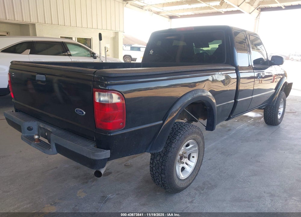 2003 RANGER FORD  EDGE/TREMOR/XLT VIN: 1FTYR44V63PB22489